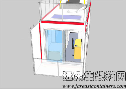 集裝箱房車,住人集裝箱活動房屋,集裝箱活動房,二手集裝箱貨柜