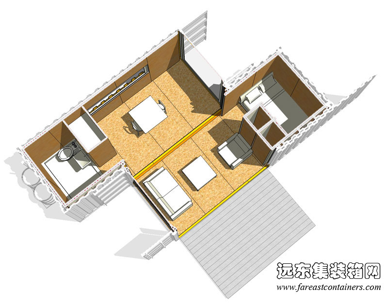 studio 320s,集裝箱建筑,集裝箱房屋,集裝箱住宅,集裝箱活動房,住人集裝箱