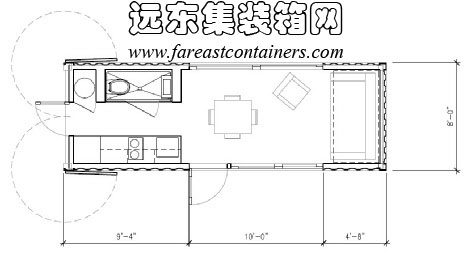 c192 nomad,集裝箱住宅,集裝箱建筑,集裝箱房屋,集裝箱活動房,住人集裝箱