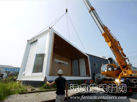 EX-Container 集裝箱臨時住宅建造案例,集裝箱房屋,集裝箱活動房,住人集裝箱,集裝箱住宅,集裝箱建筑