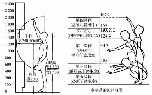 人體活動與室內空間尺度