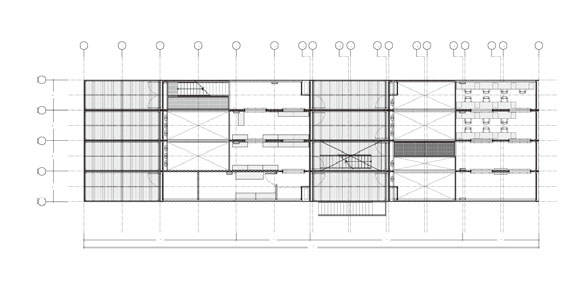 商業(yè)集裝箱建筑：彪馬城二層平面圖